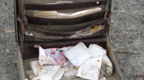 Image of a briefcase full of money