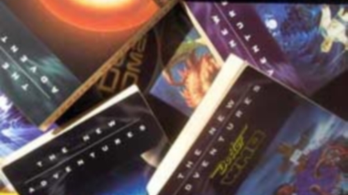 Image of some Virgin New Adventures books
