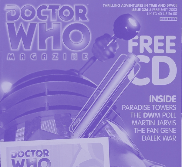 Cover of Doctor Who Magazine Issue 326