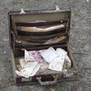 Image of a briefcase full of money