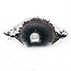 Image of a tunnel in the snow