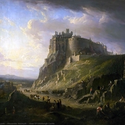 View of Edinburgh Castle by Alexander Nasmyth
